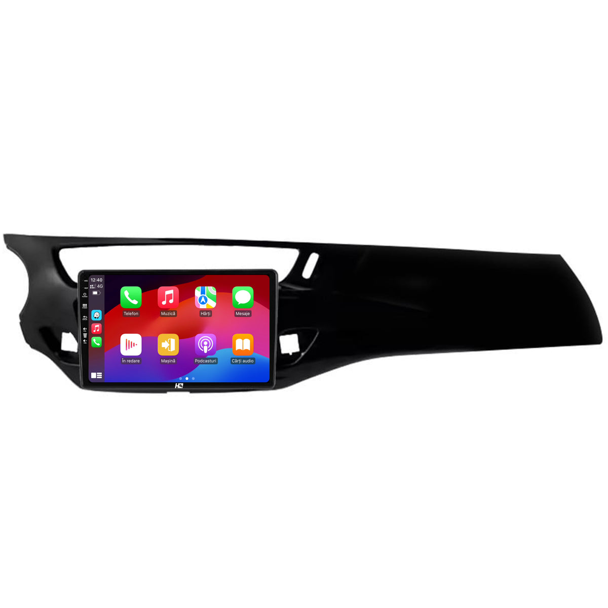 Navigatie HUB64 Citroen C3 II (2009-2016), 6GB RAM, Android, Octacore, Slot Sim 4G, DSP, GPS, Wi-FI, Carplay, Android Auto, USB, Bluetooth, Waze, Touchscreen, 9 Inch