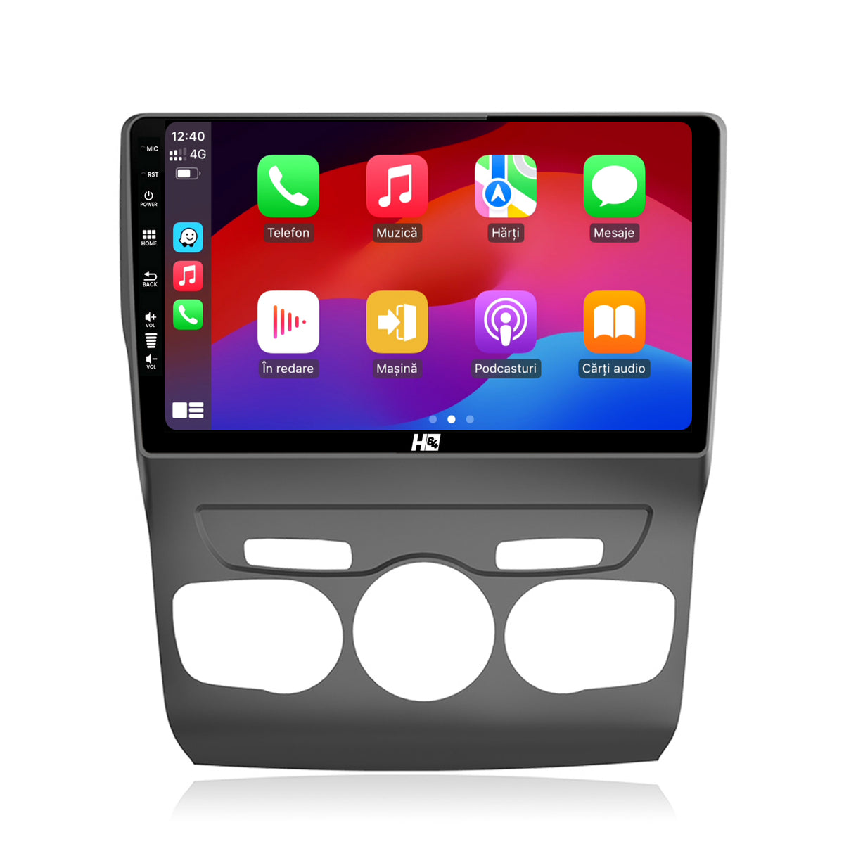Navigatie HUB64 Citroen C4L (2011-2016), 4GB RAM, Android, Octacore, Slot Sim 4G, DSP, GPS, Wi-FI, Carplay, Android Auto, USB, Bluetooth, Waze, Touchscreen, 10.1 Inch