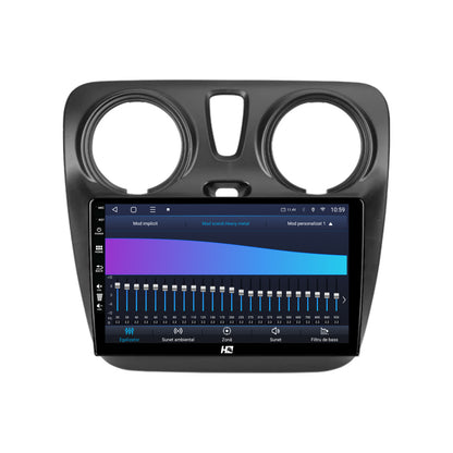Navigatie HUB64 Dacia Dokker / Lodgy, 6GB RAM, Android, Octacore, Slot Sim 4G, DSP, GPS, Wi-FI, Carplay, Android Auto, USB, Bluetooth, Waze, Touchscreen, 9 Inch