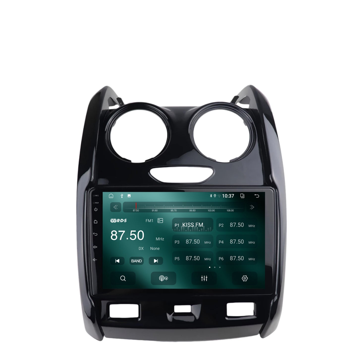 Navigatie HUB64 Dacia Duster (2012-2021), 2GB RAM, Android, GPS, Wi-FI, Carplay, Android Auto, USB, Bluetooth, Radio, Waze, Touchscreen, 9 inch