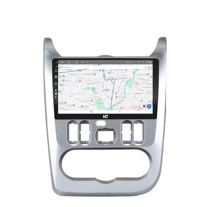 Navigatie HUB64 Dacia Logan / Duster / Sandero (2009-2013), 6GB RAM, Android, Octacore, Slot Sim 4G, DSP, GPS, Wi-FI, Carplay, Android Auto, USB, Bluetooth, Waze, Touchscreen, 9 Inch