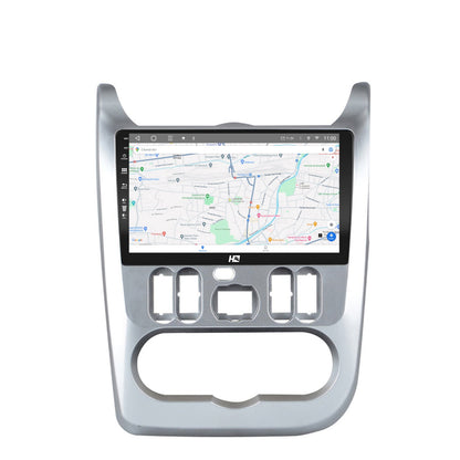 Navigatie HUB64 Dacia Logan, Duster, Sandero (2009-2013), 8GB RAM, Android, Octacore, Slot Sim 4G, DSP, GPS, Wi-FI, Carplay, Android Auto, USB, Bluetooth, Waze, Touchscreen, 9 Inch