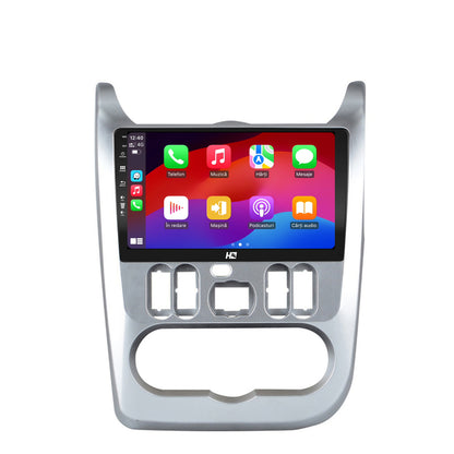 Navigatie HUB64 Dacia Logan / Duster / Sandero (2009-2015), 4GB RAM, Android, Quadcore, DSP, GPS, Wi-FI, Carplay, Android Auto, USB, Bluetooth, Waze, Touchscreen, 9 inch