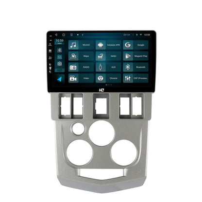Navigatie HUB64 Dacia Logan PH1 (2004-2009), 4GB RAM, Android, Quadcore, DSP, GPS, Wi-FI, Carplay, Android Auto, USB, Bluetooth, Waze, Touchscreen, 9 inch