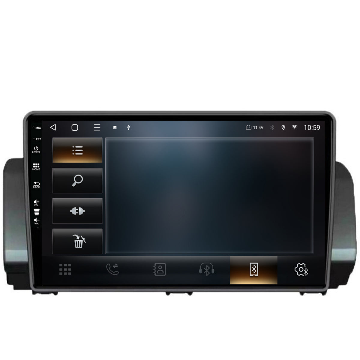 Navigatie HUB64 Dacia Sandero / Logan (2021-Prezent), 6GB RAM, Android, Octacore, Slot Sim 4G, DSP, GPS, Wi-FI, Carplay, Android Auto, USB, Bluetooth, Waze, Touchscreen, 10.1 Inch