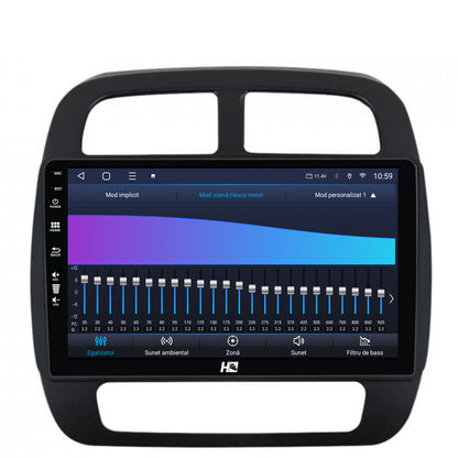 Navigatie HUB64 Dacia Spring (2021- Prezent), 6GB RAM, Android, Octacore, Slot Sim 4G, DSP, GPS, Wi-FI, Carplay, Android Auto, USB, Bluetooth, Waze, Touchscreen, 9 Inch