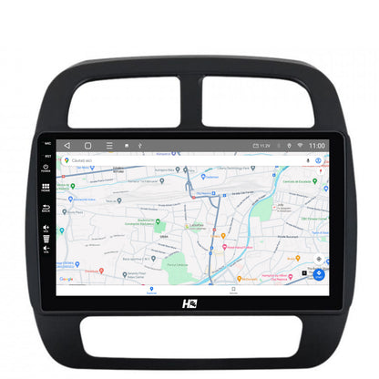 Navigatie HUB64 Dacia Spring (2021- Prezent), 6GB RAM, Android, Octacore, Slot Sim 4G, DSP, GPS, Wi-FI, Carplay, Android Auto, USB, Bluetooth, Waze, Touchscreen, 9 Inch