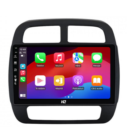 Navigatie HUB64 Dacia Spring (2021- Prezent), 8GB RAM, Android, Octacore, Slot Sim 4G, DSP, GPS, Wi-FI, Carplay, Android Auto, USB, Bluetooth, Waze, Touchscreen, 9 Inch