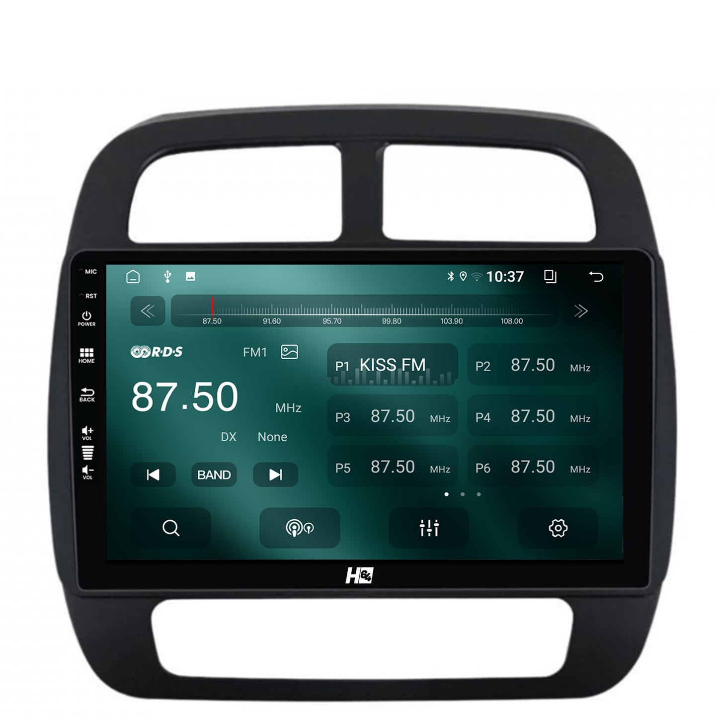 Navigatie HUB64 Dacia Spring (2021- Prezent), 2GB RAM, Android, GPS, Wi-FI, Carplay, Android Auto, USB, Bluetooth, Radio, Waze, Touchscreen, 9 inch
