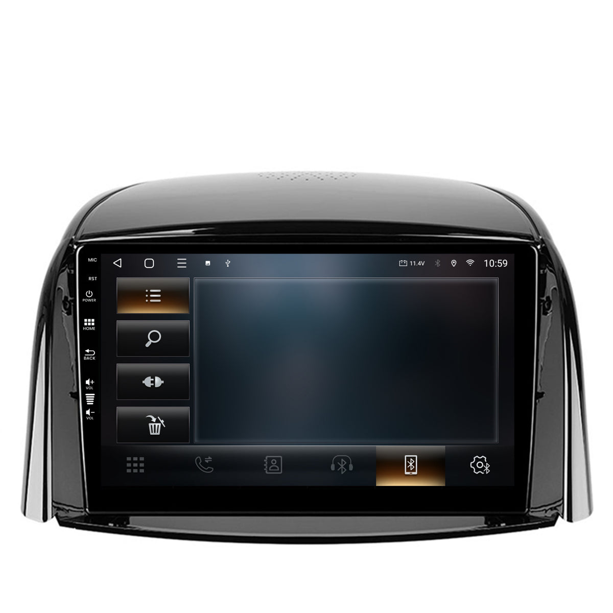 Navigatie HUB64 Renault Koleos (2009-2016), 8GB RAM, Android, Octacore, Slot Sim 4G, DSP, GPS, Wi-FI, Carplay, Android Auto, USB, Bluetooth, Waze, Touchscreen, 9 Inch