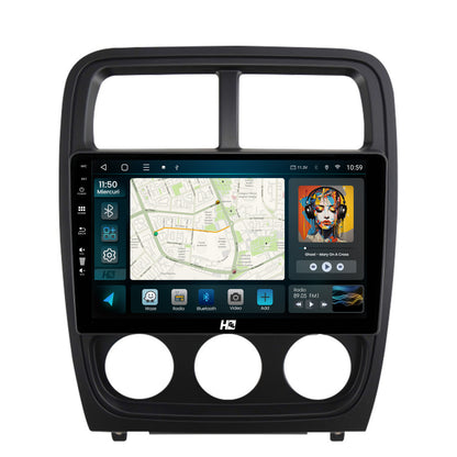 Navigatie HUB64 Dodge Caliber (2010-2012), 8GB RAM, Android, Octacore, Slot Sim 4G, DSP, GPS, Wi-FI, Carplay, Android Auto, USB, Bluetooth, Waze, Touchscreen, 9 Inch