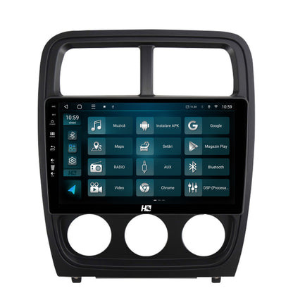 Navigatie HUB64 Dodge Caliber (2010-2012), 8GB RAM, Android, Octacore, Slot Sim 4G, DSP, GPS, Wi-FI, Carplay, Android Auto, USB, Bluetooth, Waze, Touchscreen, 9 Inch