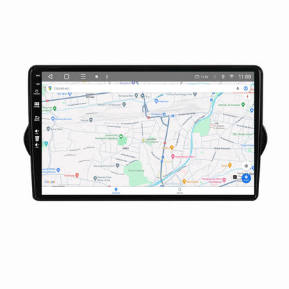 Navigatie HUB64 Fiat Tipo (2015-2021), 2GB RAM, Android, GPS, Wi-FI, Carplay, Android Auto, USB, Bluetooth, Radio, Waze, Touchscreen, 9 inch