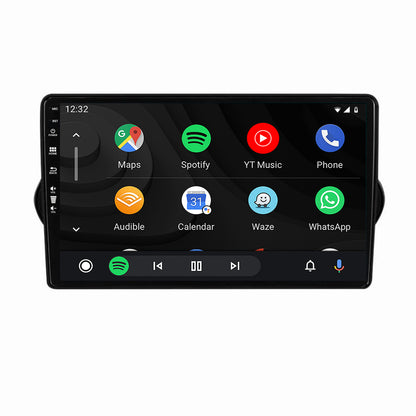 Navigatie HUB64 Fiat Tipo (2015-2021), 2GB RAM, Android, GPS, Wi-FI, Carplay, Android Auto, USB, Bluetooth, Radio, Waze, Touchscreen, 9 inch