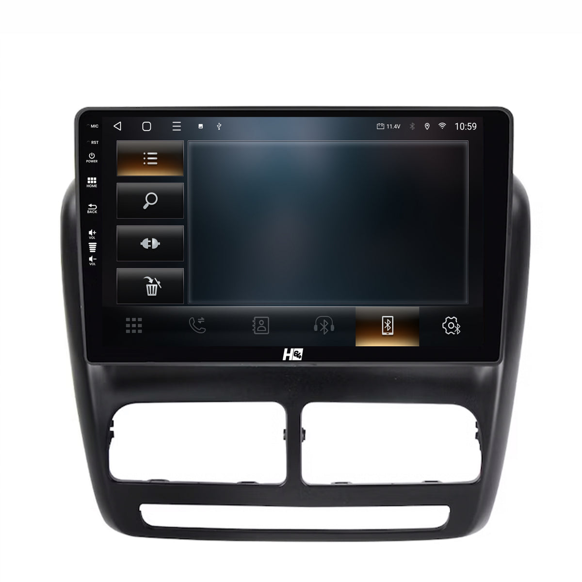 Navigatie HUB64 Fiat Doblo (2010-2015), 6GB RAM, Android, Octacore, Slot Sim 4G, DSP, GPS, Wi-FI, Carplay, Android Auto, USB, Bluetooth, Waze, Touchscreen, 9 inch