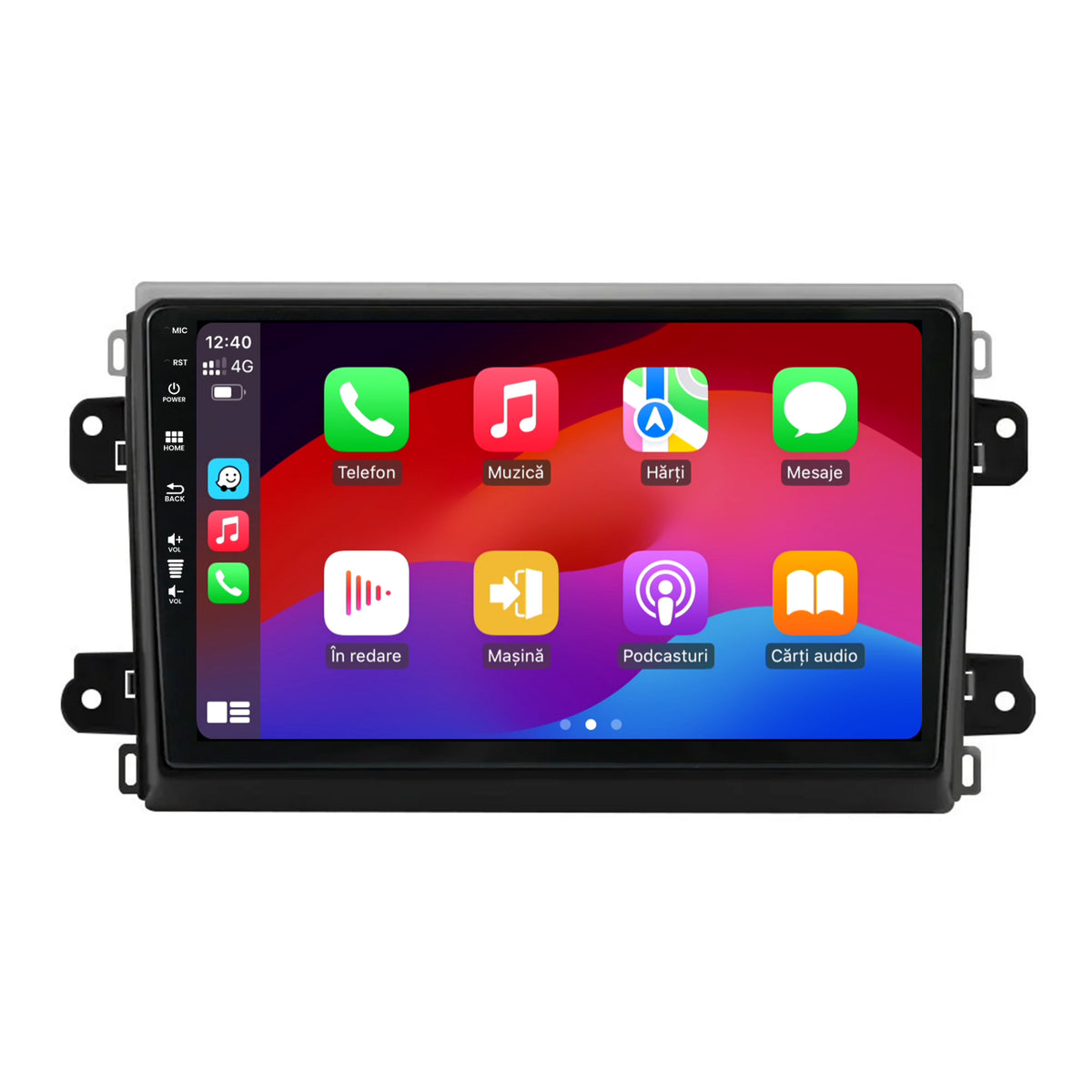 Navigatie HUB64 Fiat Ducato 2022+, 2GB RAM, Android, GPS, Wi-FI, Carplay, Android Auto, USB, Bluetooth, Radio, Waze, Touchscreen, 9 inch