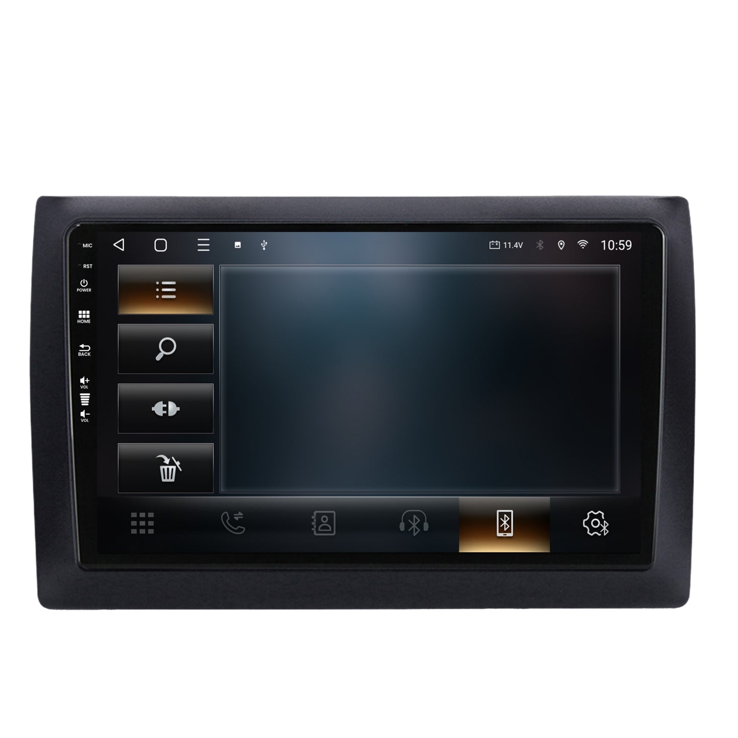 Navigatie HUB64 Fiat Stilo 2GB RAM, Android, GPS, Wi-FI, Carplay, Android Auto, USB, Bluetooth, Radio, Waze, Touchscreen, 9 inch