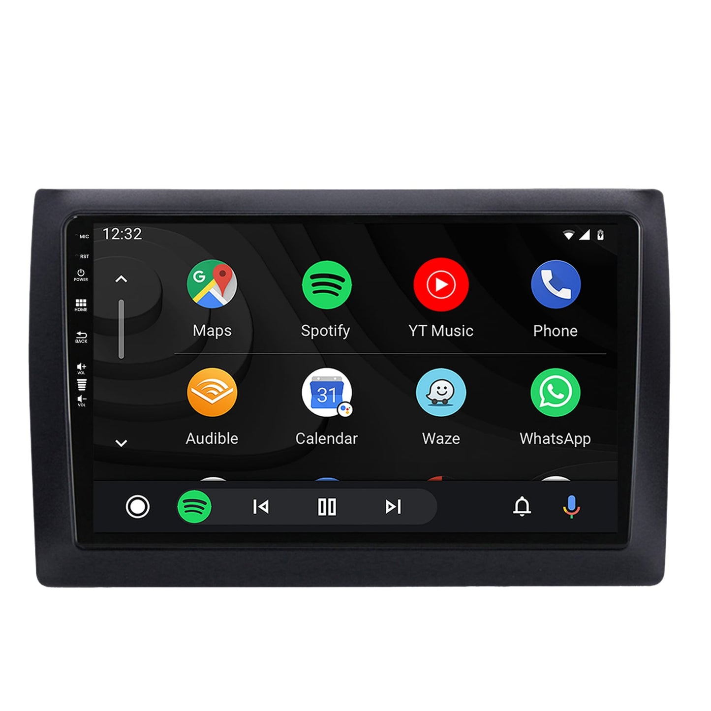Navigatie HUB64 Fiat Stilo 2GB RAM, Android, GPS, Wi-FI, Carplay, Android Auto, USB, Bluetooth, Radio, Waze, Touchscreen, 9 inch