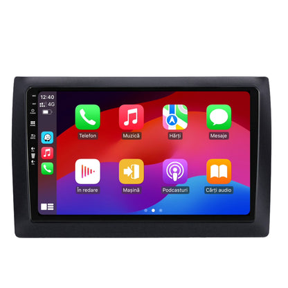 Navigatie HUB64 Fiat Stilo 6GB RAM, Android, GPS, Wi-FI, Carplay, Android Auto, USB, Bluetooth, Radio, Waze, Touchscreen, 9 inch