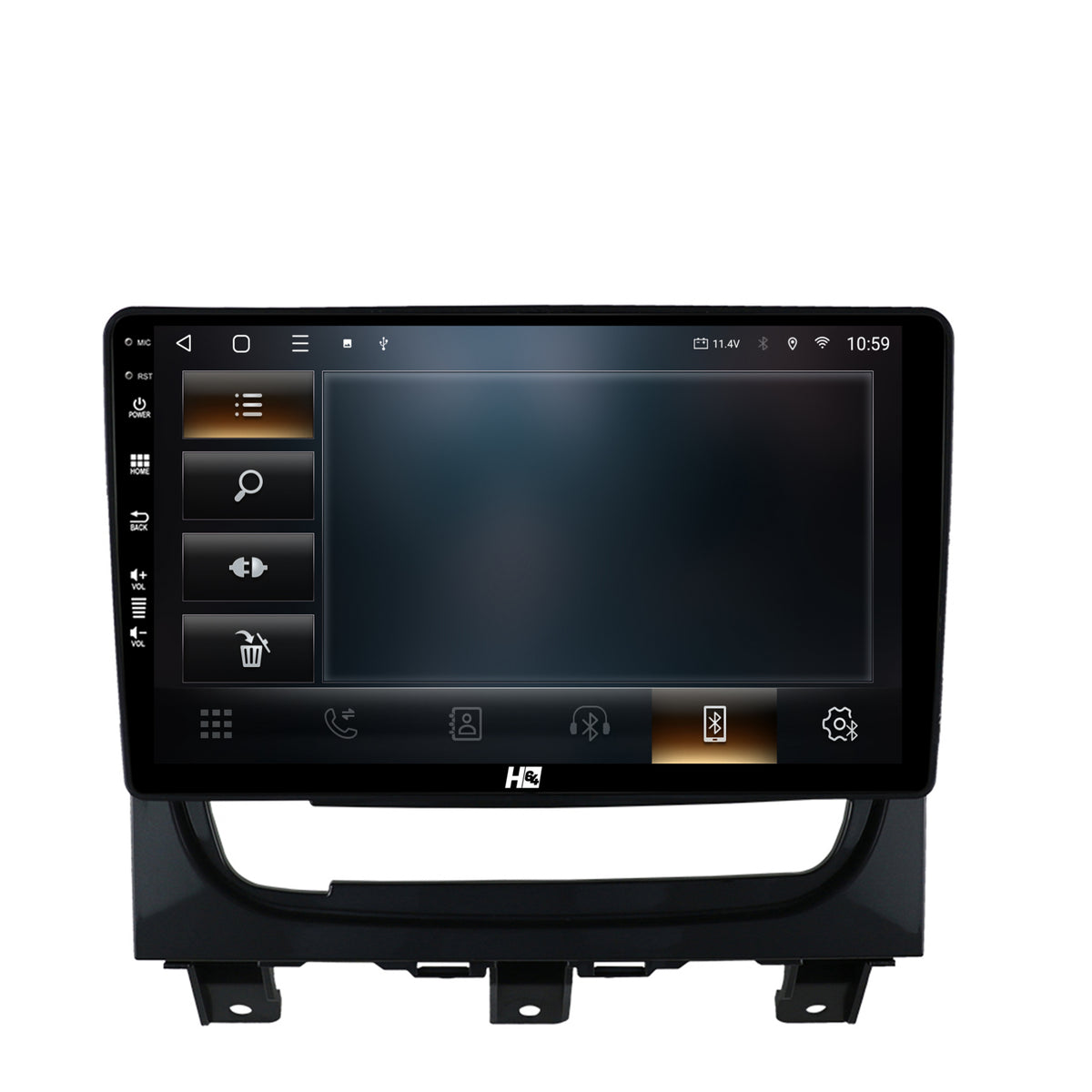 Navigatie HUB64 Fiat Strada / Idea (2011-2016), 4GB RAM, Android, Quadcore, DSP, GPS, Wi-FI, Carplay, Android Auto, USB, Bluetooth, Waze, Touchscreen, 9 inch