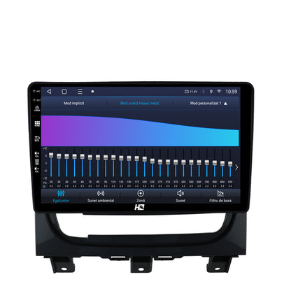Navigatie HUB64 Fiat Strada / Idea (2011-2016), 6GB RAM, Android, Octacore, Slot Sim 4G, DSP, GPS, Wi-FI, Carplay, Android Auto, USB, Bluetooth, Waze, Touchscreen, 9 Inch