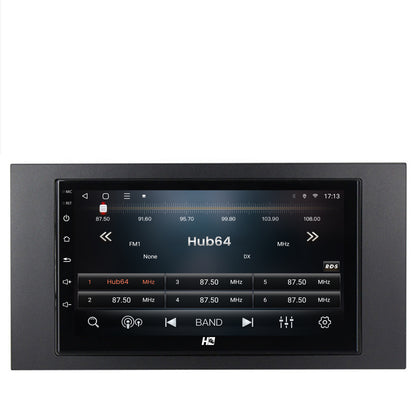 Navigatie HUB64 Ford 2DIN, 4 4GB RAM, Android, Quadcore, DSP, GPS, Wi-FI, Carplay, Android Auto, USB, Bluetooth, Waze, Touchscreen, 7 inch