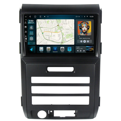 Navigatie HUB64 Ford F150 (2008-2014), 2GB RAM, Android, GPS, Wi-FI, Carplay, Android Auto, USB, Bluetooth, Radio, Waze, Touchscreen, 9 inch