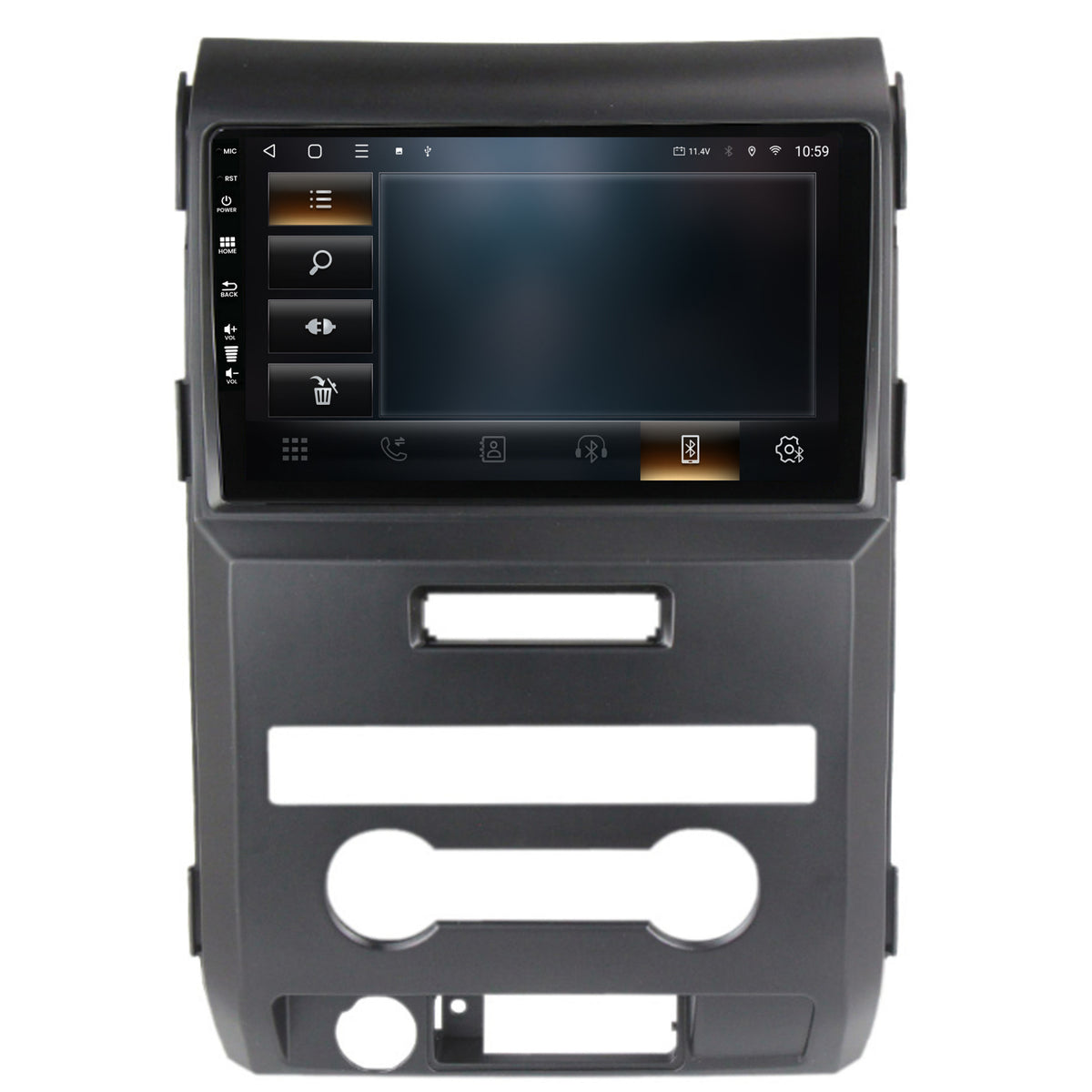 Navigatie HUB64 Ford F150 (2008-2014), 4GB RAM, Android, Quadcore, DSP, GPS, Wi-FI, Carplay, Android Auto, USB, Bluetooth, Waze, Touchscreen, 9 inch