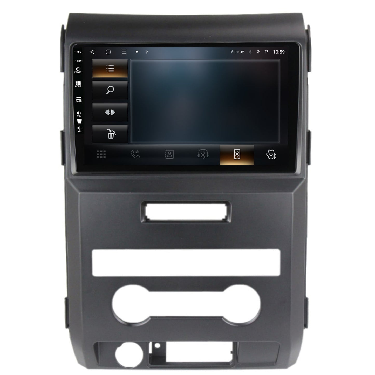 Navigatie HUB64 Ford F150 (2008-2014), 4GB RAM, Android, Quadcore, DSP, GPS, Wi-FI, Carplay, Android Auto, USB, Bluetooth, Waze, Touchscreen, 9 inch