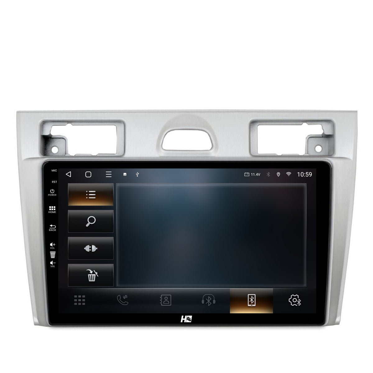 Navigatie HUB64 Ford Fiesta (2002-2008), 8GB RAM, Android, Octacore, Slot Sim 4G, DSP, GPS, Wi-FI, Carplay, Android Auto, USB, Bluetooth, Waze, Touchscreen, 9 Inch