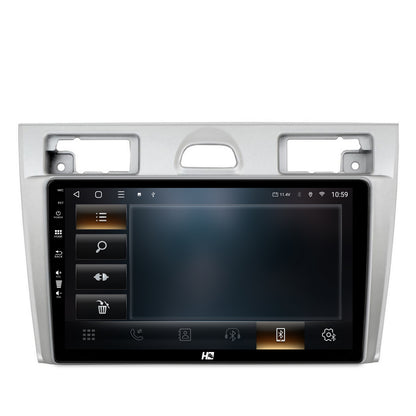 Navigatie HUB64 Ford Fiesta (2002-2008), 8GB RAM, Android, Octacore, Slot Sim 4G, DSP, GPS, Wi-FI, Carplay, Android Auto, USB, Bluetooth, Waze, Touchscreen, 9 Inch