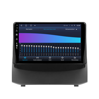Navigatie HUB64 Ford Fiesta (2013-2017), 4GB RAM, Android, Octacore, Slot Sim 4G, DSP, GPS, Wi-FI, Carplay, Android Auto, USB, Bluetooth, Waze, Touchscreen, 9 inch