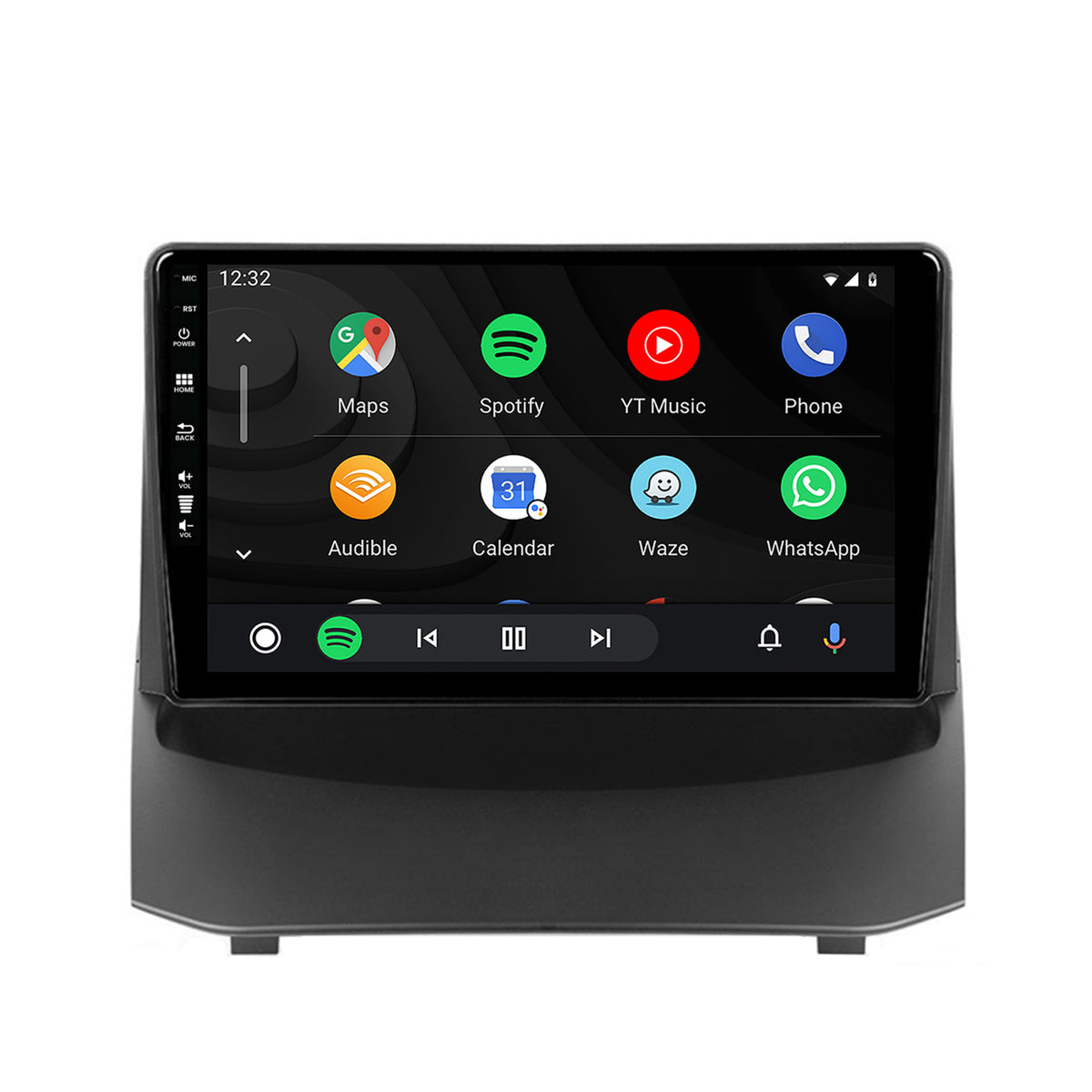 Navigatie HUB64 Ford Fiesta (2013-2017), 6GB RAM, Android, Octacore, Slot Sim 4G, DSP, GPS, Wi-FI, Carplay, Android Auto, USB, Bluetooth, Waze, Touchscreen, 9 Inch - HUB64 - S6 Series