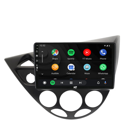 Navigatie HUB64 Ford Focus 1 (1998-2004), 4GB RAM, Android, Quadcore, DSP, GPS, Wi-FI, Carplay, Android Auto, USB, Bluetooth, Waze, Touchscreen, 9 inch