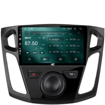 Navigatie HUB64 Ford Focus 3 (2011-2019), 2GB RAM, Android, GPS, Wi-FI, Carplay, Android Auto, USB, Bluetooth, Radio, Waze, Touchscreen, 9 inch