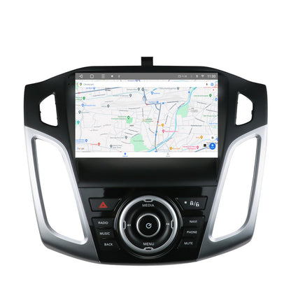 Navigatie HUB64 Ford Focus 3 (2011-2019), 4GB RAM, Android, Octacore, Slot Sim 4G, DSP, GPS, Wi-FI, Carplay, Android Auto, USB, Bluetooth, Waze, Touchscreen, 9 inch