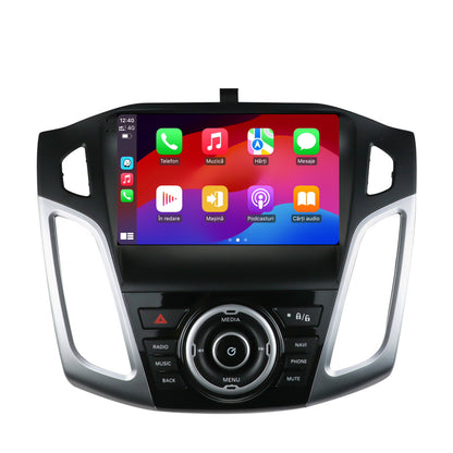 Navigatie HUB64 Ford Focus 3 (2011-2019), 4GB RAM, Android, Octacore, Slot Sim 4G, DSP, GPS, Wi-FI, Carplay, Android Auto, USB, Bluetooth, Waze, Touchscreen, 9 inch