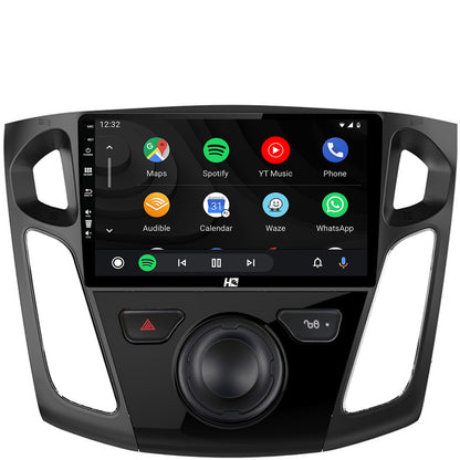 Navigatie HUB64 Ford Focus 3 (2011-2019), 6GB RAM, Android, Octacore, Slot Sim 4G, DSP, GPS, Wi-FI, Carplay, Android Auto, USB, Bluetooth, Waze, Touchscreen, 9 Inch