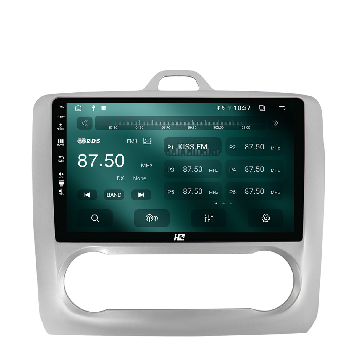 Navigatie HUB64 Ford Focus MK2 (2004-2011), Clima Automata, 2GB RAM, Android, GPS, Wi-FI, Carplay, Android Auto, USB, Bluetooth, Radio, Waze, Touchscreen, 9 inch