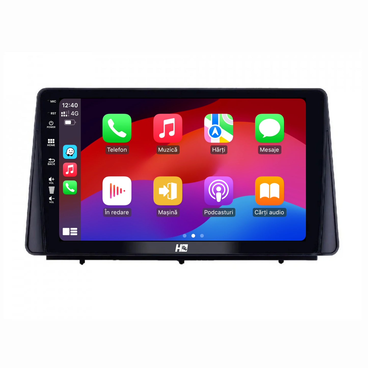 Navigatie HUB64 Ford Focus MK4 (2019+), 4GB RAM, Android, Quadcore, DSP, GPS, Wi-FI, Carplay, Android Auto, USB, Bluetooth, Waze, Touchscreen, 10.1 Inch