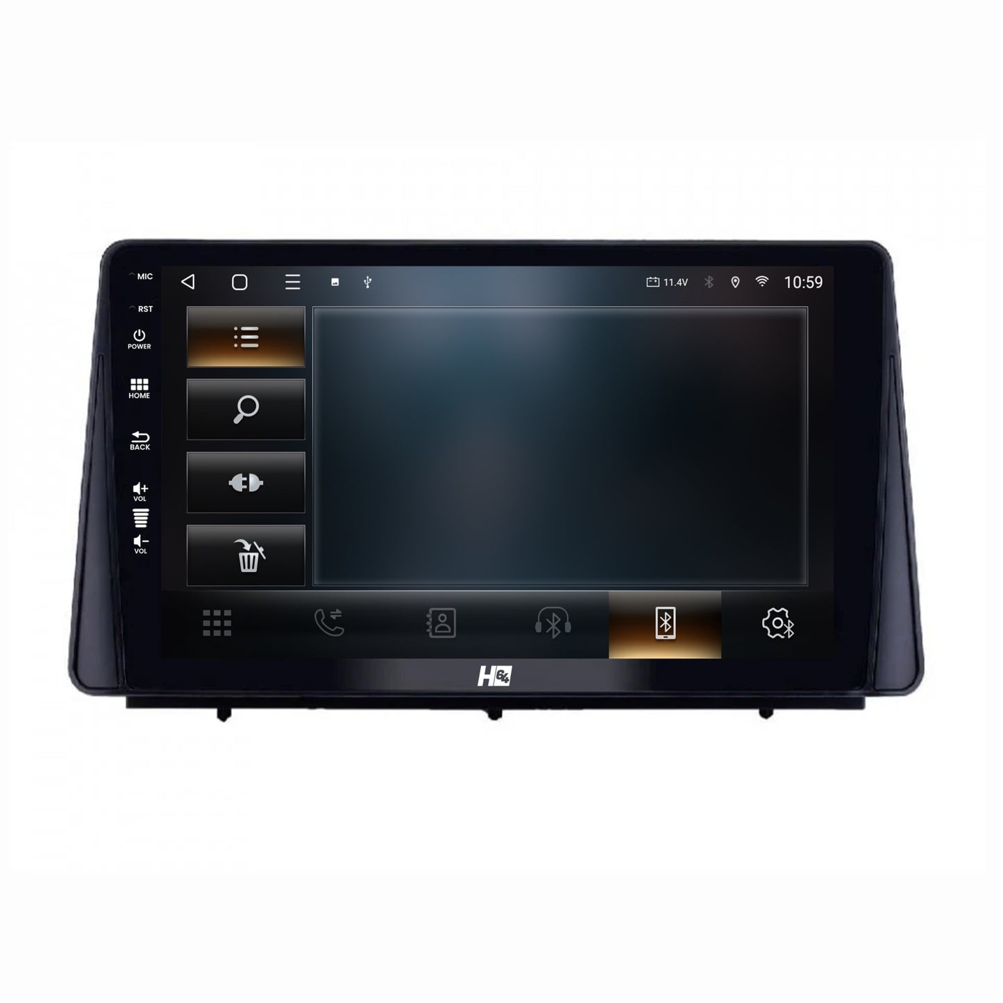 Navigatie HUB64 Ford Focus MK4 (2019+), 4GB RAM, Android, Quadcore, DSP, GPS, Wi-FI, Carplay, Android Auto, USB, Bluetooth, Waze, Touchscreen, 10.1 Inch