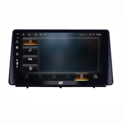 Navigatie HUB64 Ford Focus MK4 (2019+), 4GB RAM, Android, Quadcore, DSP, GPS, Wi-FI, Carplay, Android Auto, USB, Bluetooth, Waze, Touchscreen, 10.1 Inch
