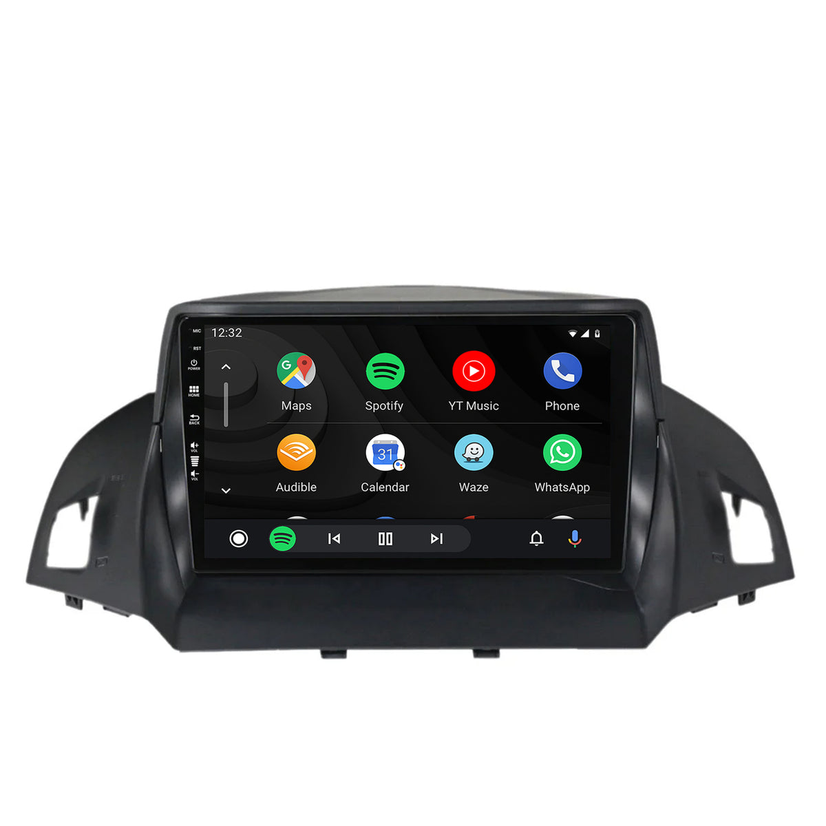 Navigatie HUB64 Ford Kuga / C-Max (2013-2018), 6GB RAM, Android, Octacore, Slot Sim 4G, DSP, GPS, Wi-FI, Carplay, Android Auto, USB, Bluetooth, Waze, Touchscreen, 9 Inch