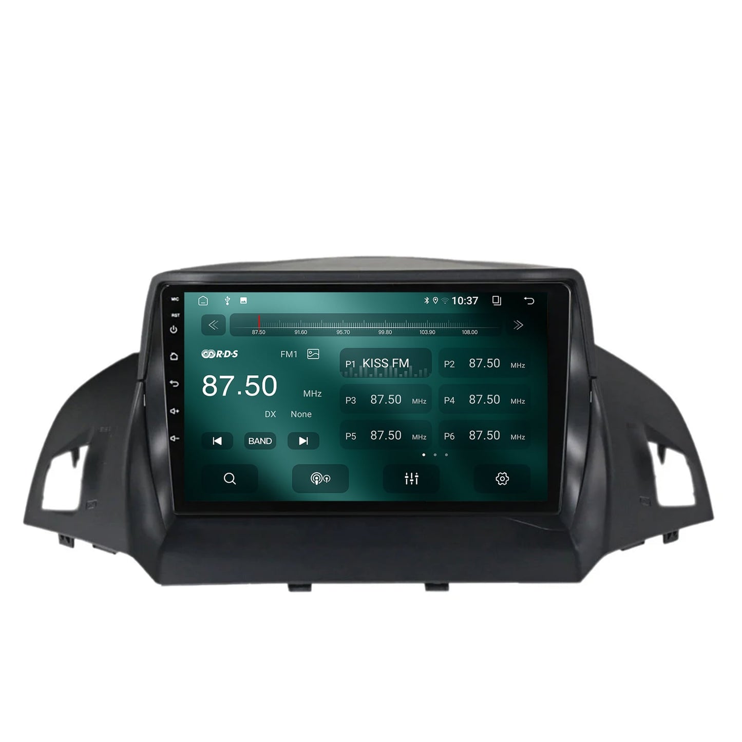 Navigatie HUB64 Ford Kuga / C-Max (2013-2018), 2GB RAM, Android, GPS, Wi-FI, Carplay, Android Auto, USB, Bluetooth, Radio, Waze, Touchscreen, 9 inch