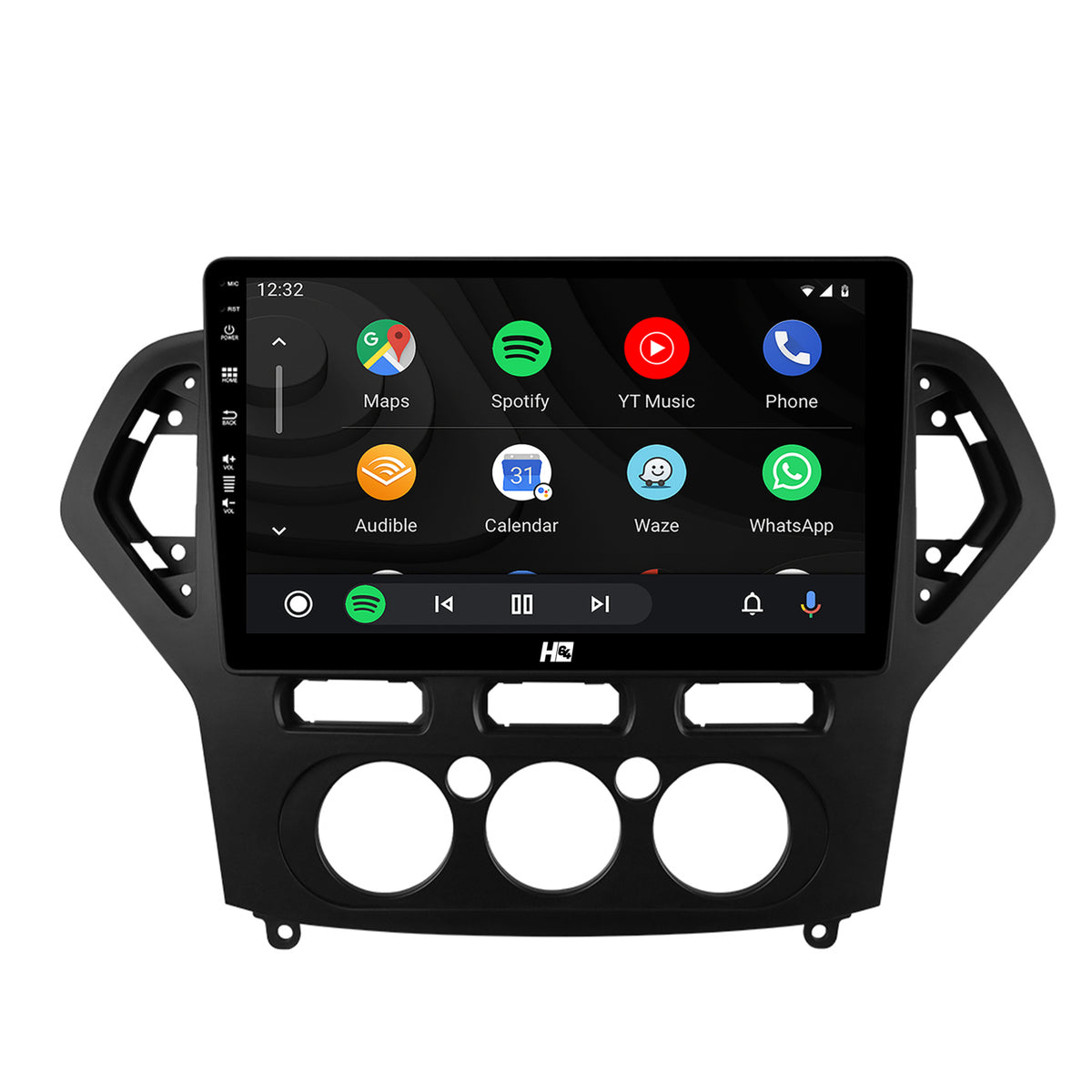 Navigatie HUB64 Ford Mondeo (2007-2010) Clima Manuala, 6GB RAM, Android, Octacore, Slot Sim 4G, DSP, GPS, Wi-FI, Carplay, Android Auto, USB, Bluetooth, Waze, Touchscreen, 10.1 Inch