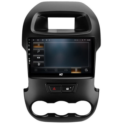 Navigatie HUB64 Ford Ranger (2011-2015), 4GB RAM, Android, Octacore, Slot Sim 4G, DSP, GPS, Wi-FI, Carplay, Android Auto, USB, Bluetooth, Waze, Touchscreen, 9 inch