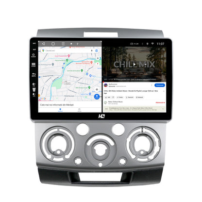 Navigatie HUB64 Ford Ranger / Mazda BT50 (2007-2012), 2GB RAM, Android, GPS, Wi-FI, Carplay, Android Auto, USB, Bluetooth, Radio, Waze, Touchscreen, 9 inch