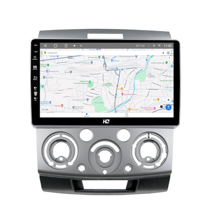 Navigatie HUB64 Ford Ranger / Mazda BT50 (2007-2012), 4GB RAM, Android, Quadcore, DSP, GPS, Wi-FI, Carplay, Android Auto, USB, Bluetooth, Waze, Touchscreen, 9 inch