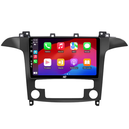 Navigatie HUB64 Ford S-Max / Galaxy (2006-2015), 2GB RAM, Android, GPS, Wi-FI, Carplay, Android Auto, USB, Bluetooth, Radio, Waze, Touchscreen, 9 inch
