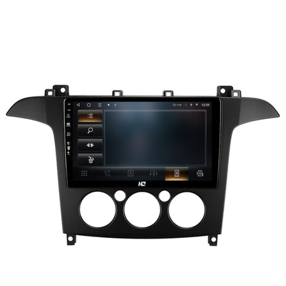 Navigatie HUB64 Ford S-MAX (2006-2015) Clima Manuala, 2GB RAM, Android, GPS, Wi-FI, Carplay, Android Auto, USB, Bluetooth, Radio, Waze, Touchscreen, 9 inch